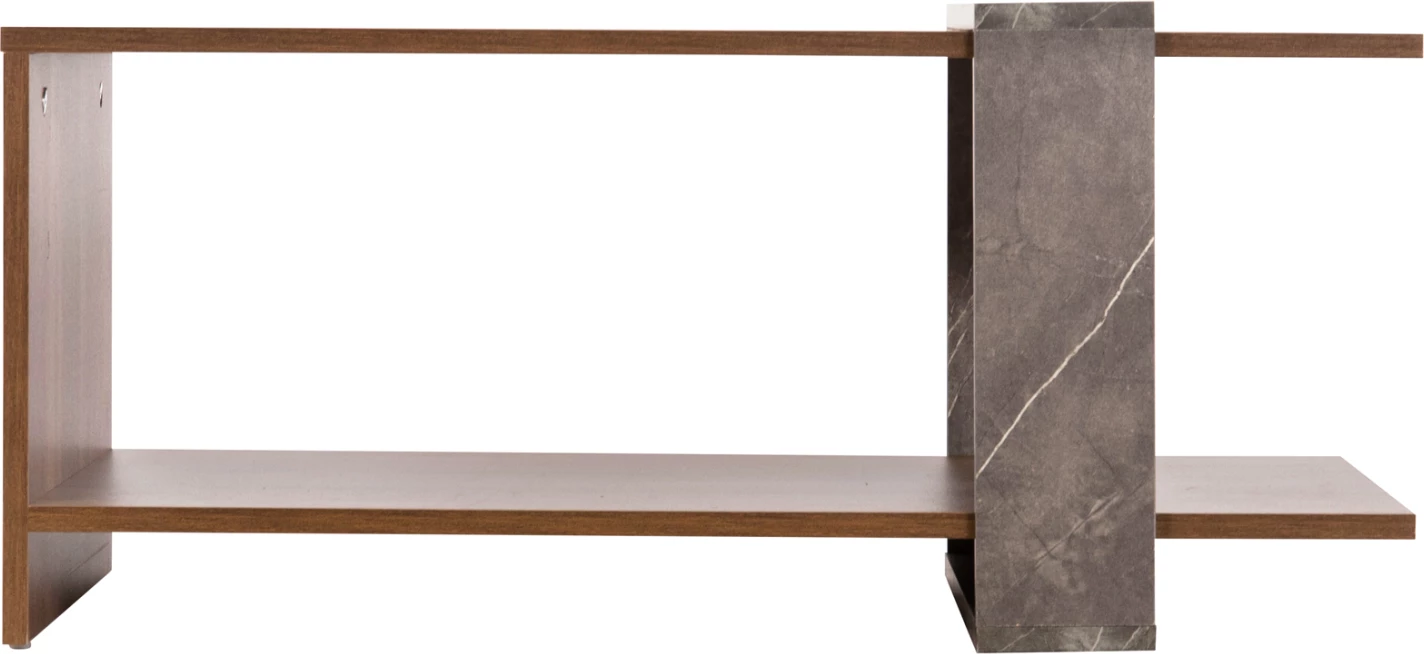 Tavolinë kafeje WILMA, teksturë guri gri, FH8950.13, 80Χ50Χ35H cm