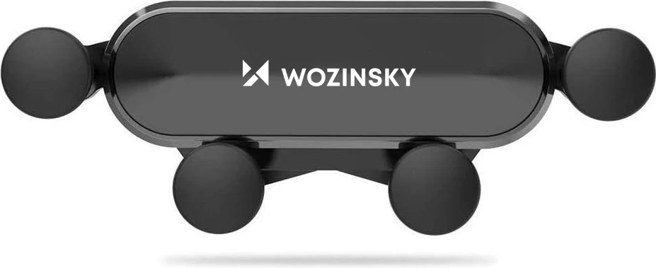 Mbajtës graviteti për celular Wozinsky WCH-05 për grilë ventilimi, zi