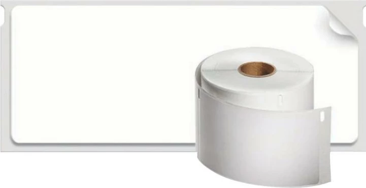 Etiketa adrese të mëdha, Dymo, LW 13187 (S0722390), kompatibile me LabelWriter, 24x rrotulla, të bardha