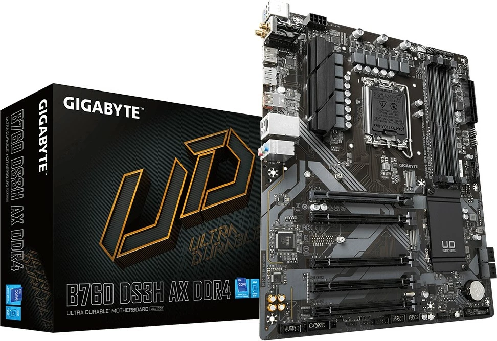 Pllakë amë Gigabyte B760 DS3H AX DDR4