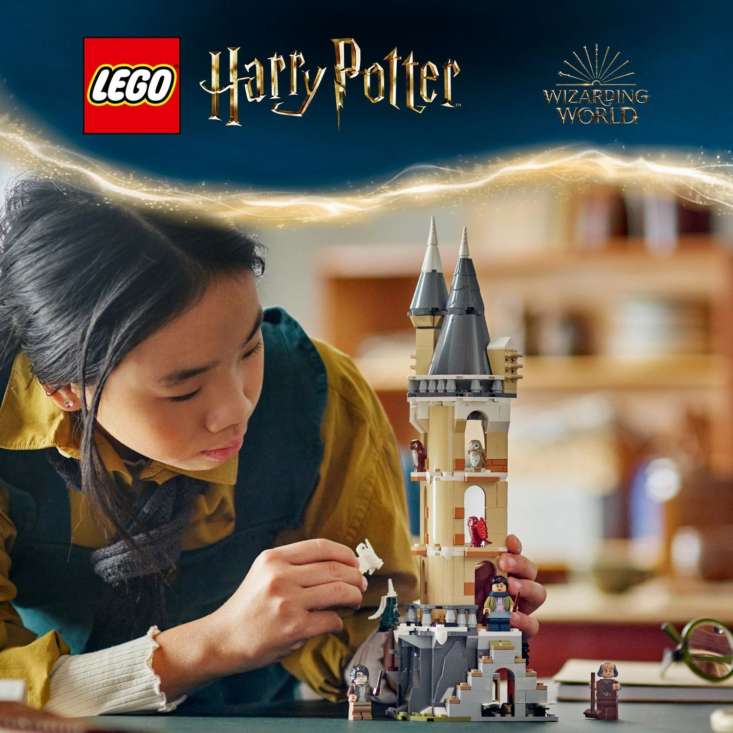 Set ndërtimi LEGO Harry Potter Hogwarts Castle Owlery 364 pjesë, multikolor