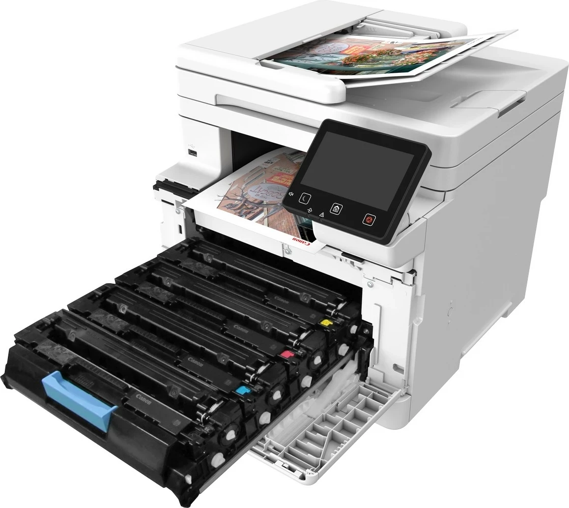 Printer laser Canon i-Sensys MF664Cdw, multifunksional, A4, i bardhë