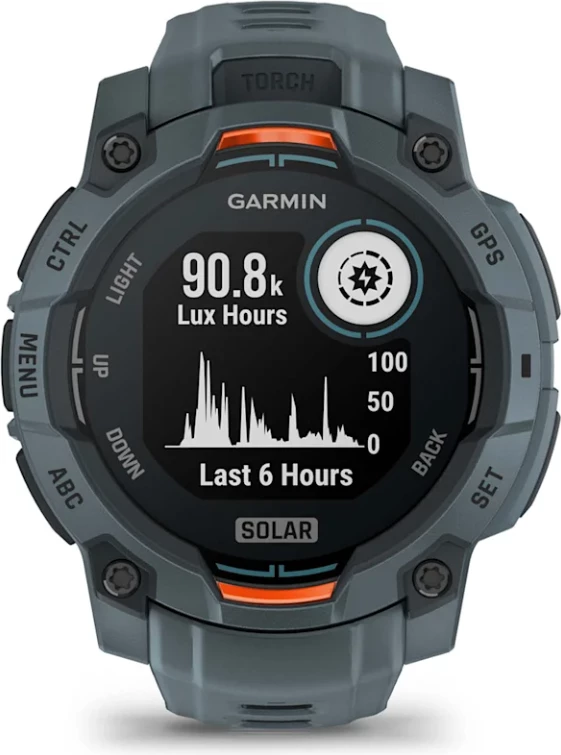 Smartwatch Garmin Instinct® 3 Solar, Twilight, 45 mm