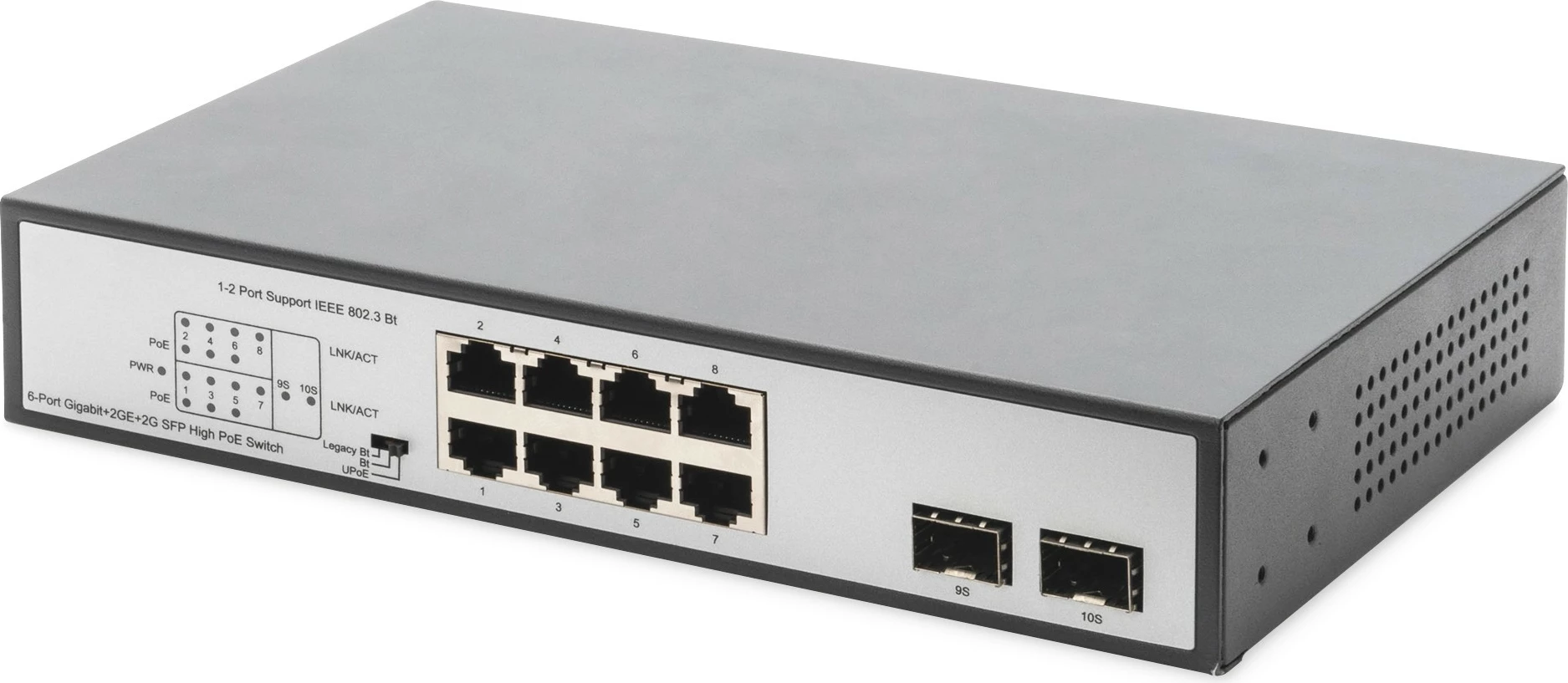 Switch Digitus 8-Port Gigabit PoE 180W, i zi