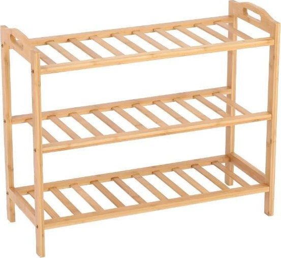 Raft këpucësh bambu ΚΥΚΛΩΨ,  65x26x54cm