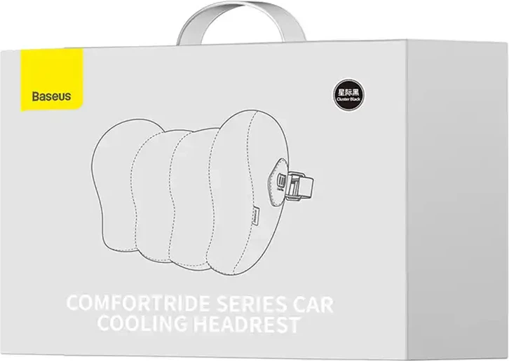 Jastëk mbështetës Baseus ComfortRide Series për makinë, C20036402111-00, i zi