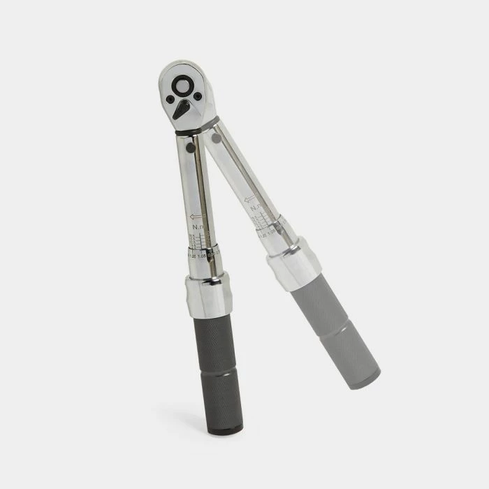 Set veglash për biçikletë VonHaus 3500240, çelës dinamometrik 1/4\" 2–20 Nm, 19 copë, portokalli/gri