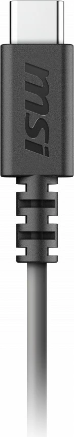 Kufje MSI Maestro 300 me mikrofon, për gaming dhe muzikë, USB-C, të zeza