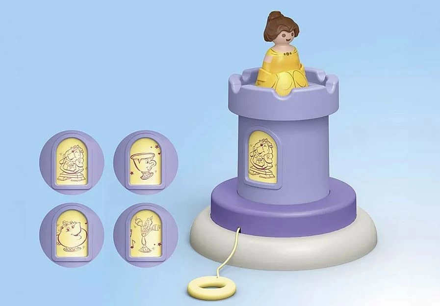 Set figurina Playmobil Junior Disney Princess 71458, Kulla me muzikë, për fëmijë 1-4 vjeç