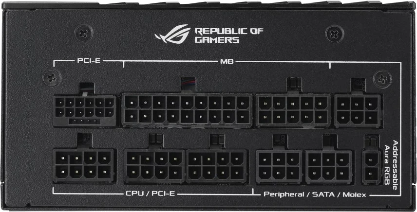 Furnizim me energji ASUS ROG Loki SFX-L 850W Platinum, 24-pin ATX, i Zi dhe Argjendtë