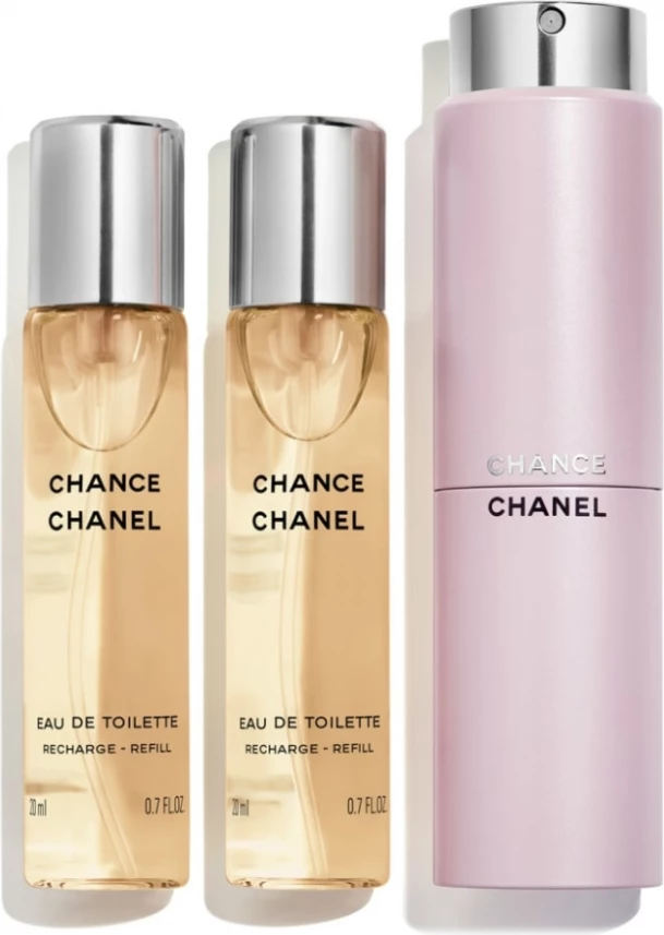 Set Eau de Toilette Chanel Chance, 3 x 20 ml 