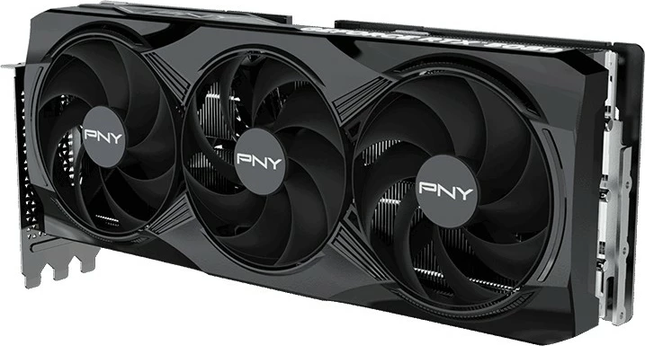 Kartelë grafike PNY GeForce RTX 5080, 16GB, 3 ventilatorë, PCI Express x16, e zezë
