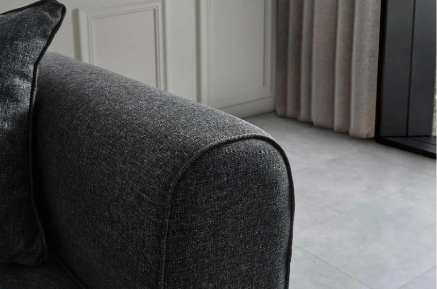 Divan-krevat treshe, ngjyrë antracit, Cofi 3 Seater