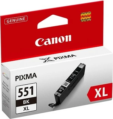Toner Canon CLI-551XL BK, XL, Ngjyrë e zezë për foto