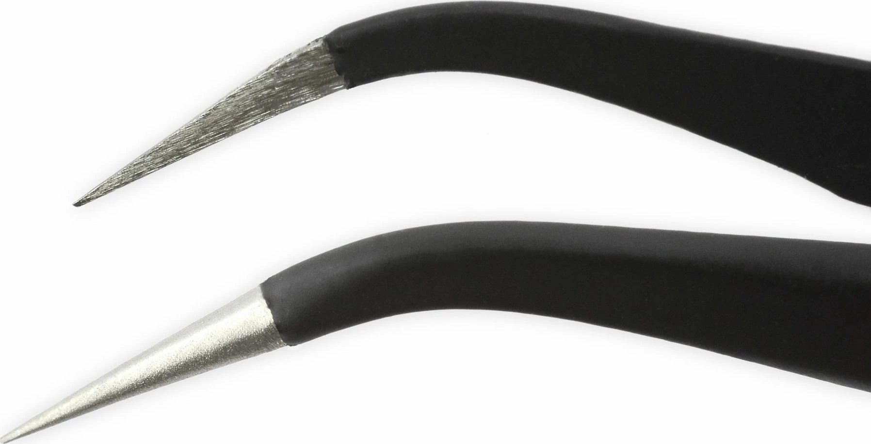Set pincetash precize iFixit Precision Tweezer Set PRO EU145060-3, 3 copë, antistatike ESD, me kuti, e zezë