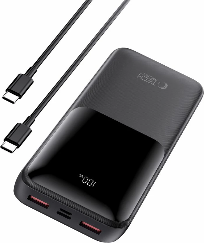 Powerbank Tech-Protect PB02 20000mAh 22.5W, e zezë