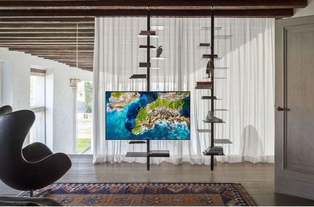 Mbajtëse për televizor Techly ICALCD100BK, 13-30", e zezë