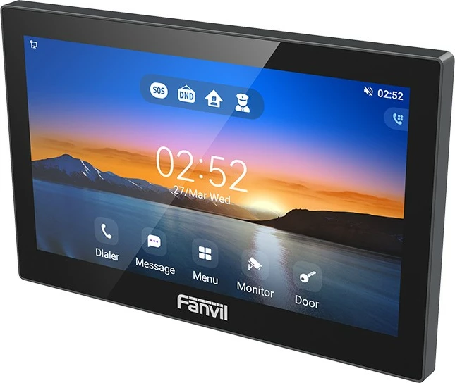 Pajisje komunikimi Fanvil i505W, Android, 7" IPS, e zezë