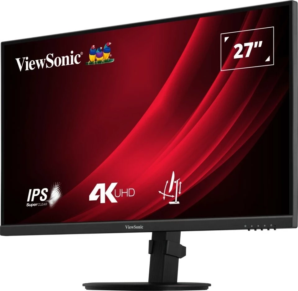 Monitor Viewsonic VG2708-4K, 27 inç, IPS, 4K UHD, 4 ms, 60 Hz, USB-C, HDR400, zi