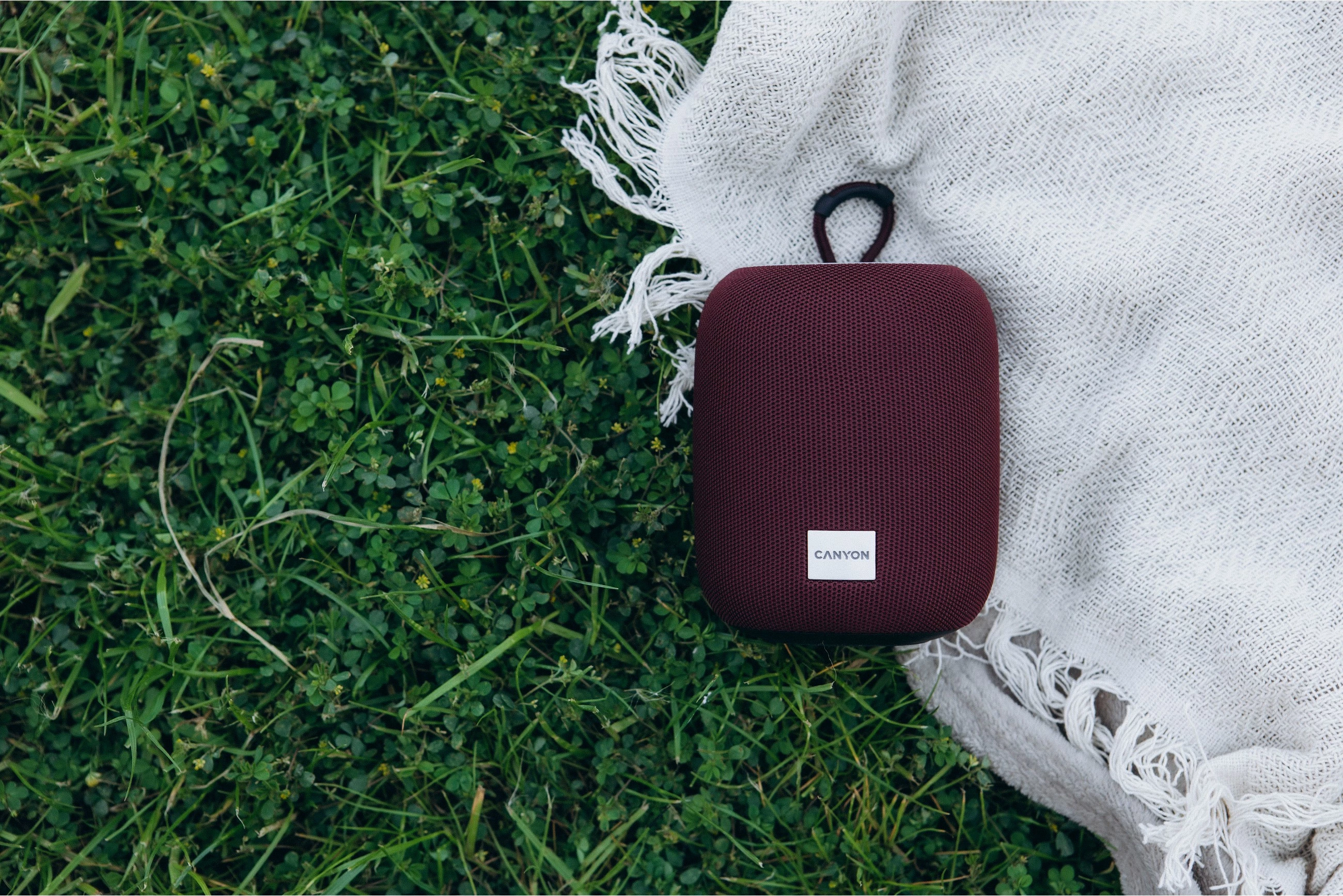 Altoparlant portativ Canyon BSP-8, 10W, Bluetooth, USB Type-C, burgundy