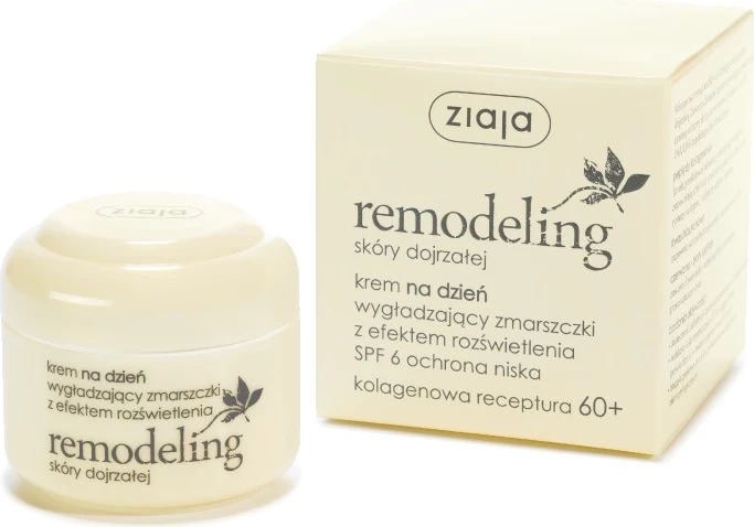 Krem fytyre kundër rrudhave Ziaja për femra Day Smoothing Wrinkle-Reducing Remodeling Cream, 50ml