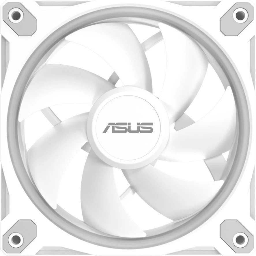 Ventilator ftohës PC ASUS Prime MR120 ARGB 120x28mm PWM, i bardhë, 1 copë