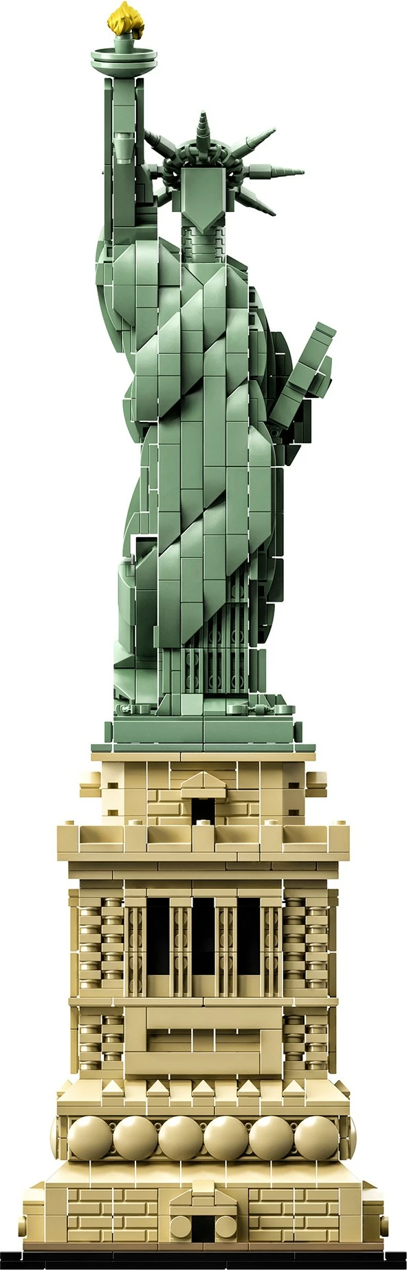 Set ndërtimi LEGO Architecture Statuja e Lirisë 21042, 1685 pjesë, shumëngjyrësh
