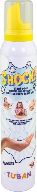 Shkumë-xhel multisensorik TUBAN SHOCK! Neutralny për fëmijë