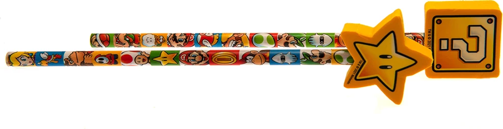 Set lapsash Pyramid International Super Mario Colour Block, me gomë, 2 copë