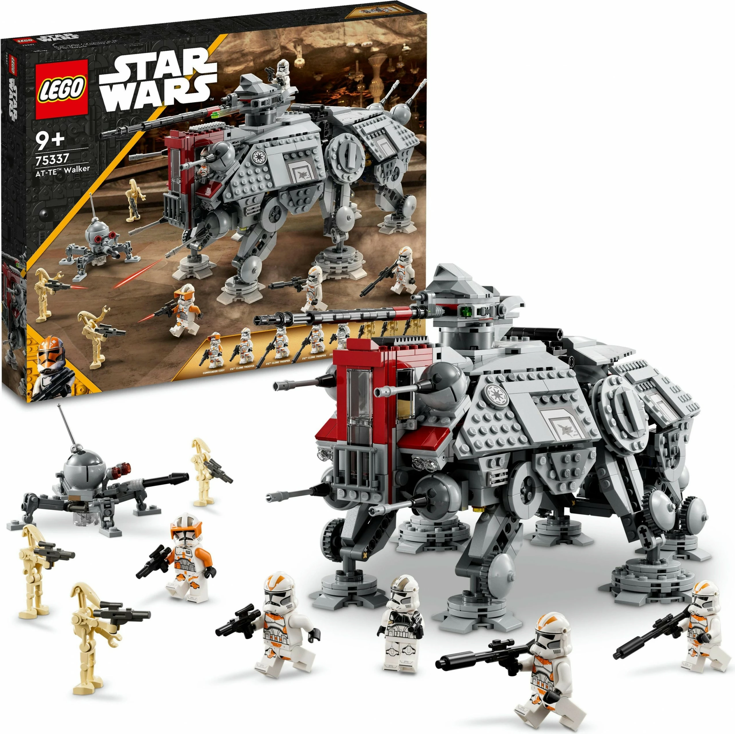 Set ndërtimi LEGO Star Wars AT-TE Walker, 1082 pjesë, Multingjyrësh