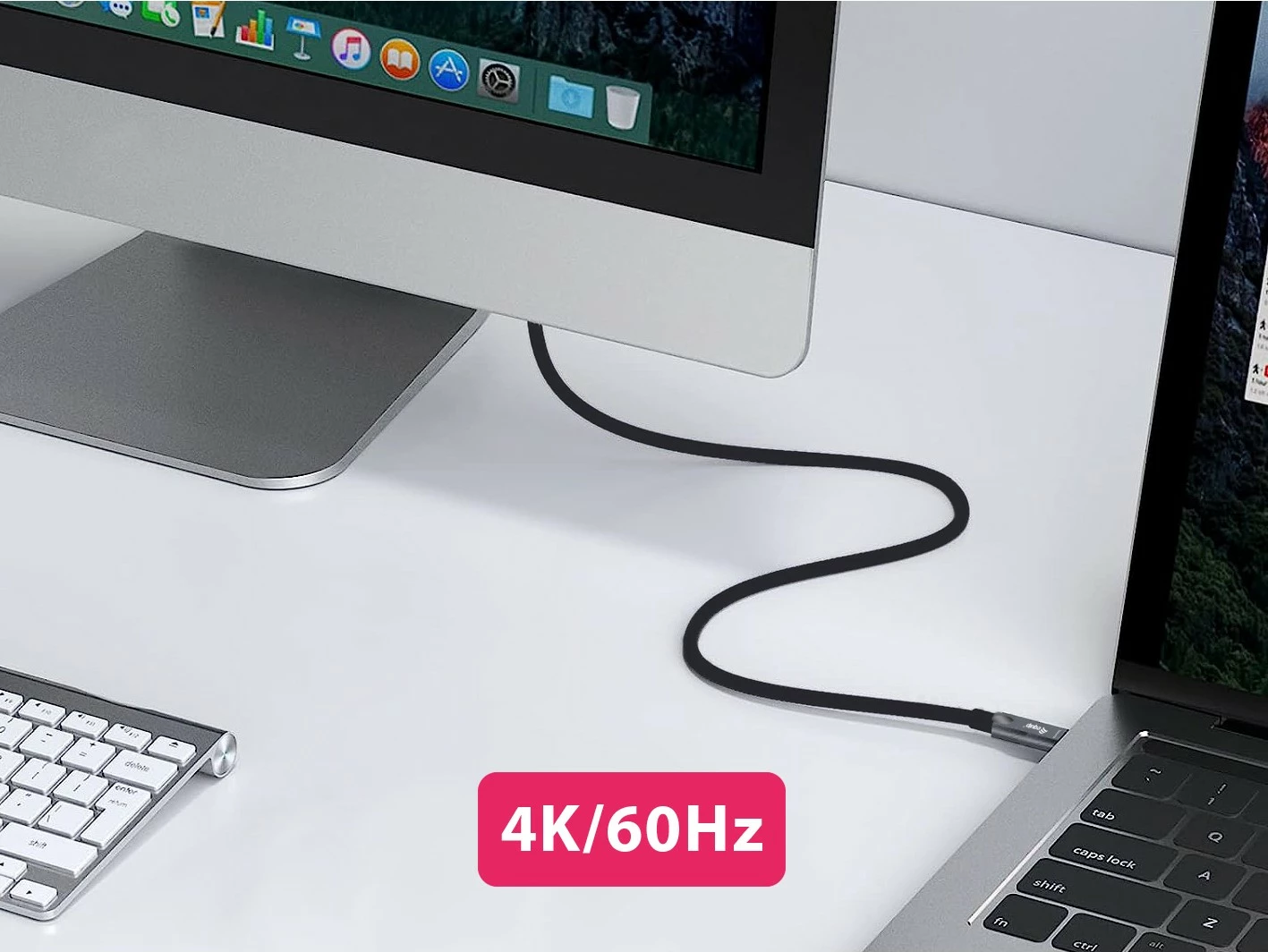Kabëll USB C në USB C Equip 119461, 5m, 4K/60Hz, 10Gbps, PD 60W, i zi