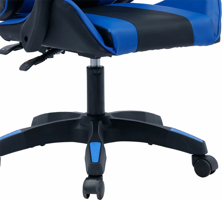 Karrige gaming William, e zezë/e kaltër