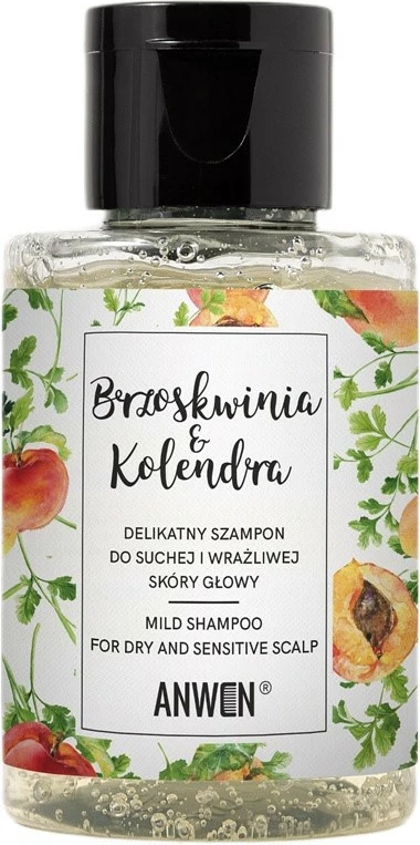 Shampon për femra Anwen Peach & Coriander 50ml