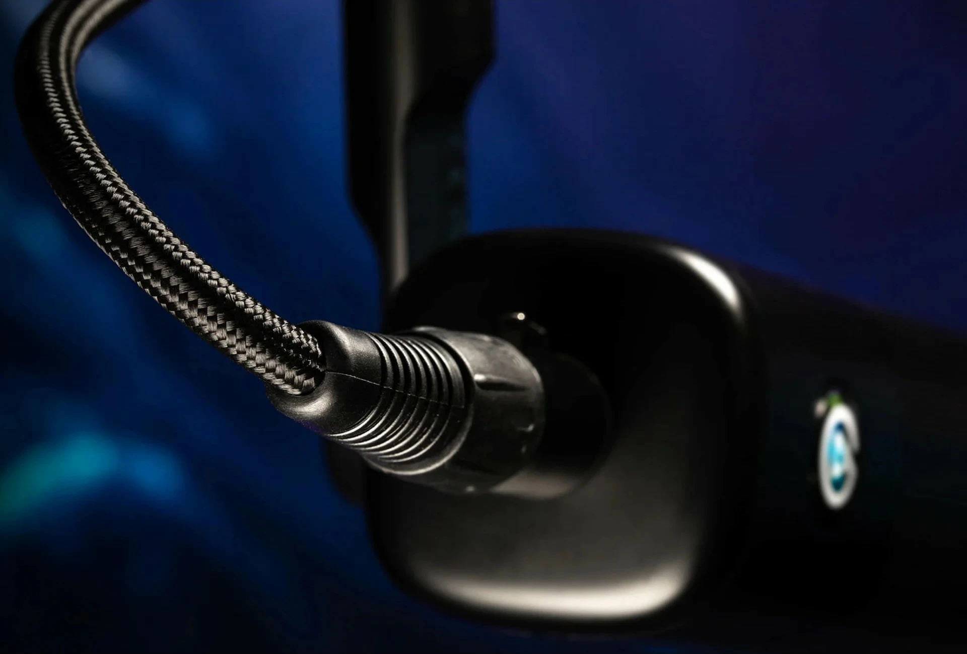 Kabllo audio XLR Elgato 10CAL9901, 3m, najlon, gold plated, e zezë
