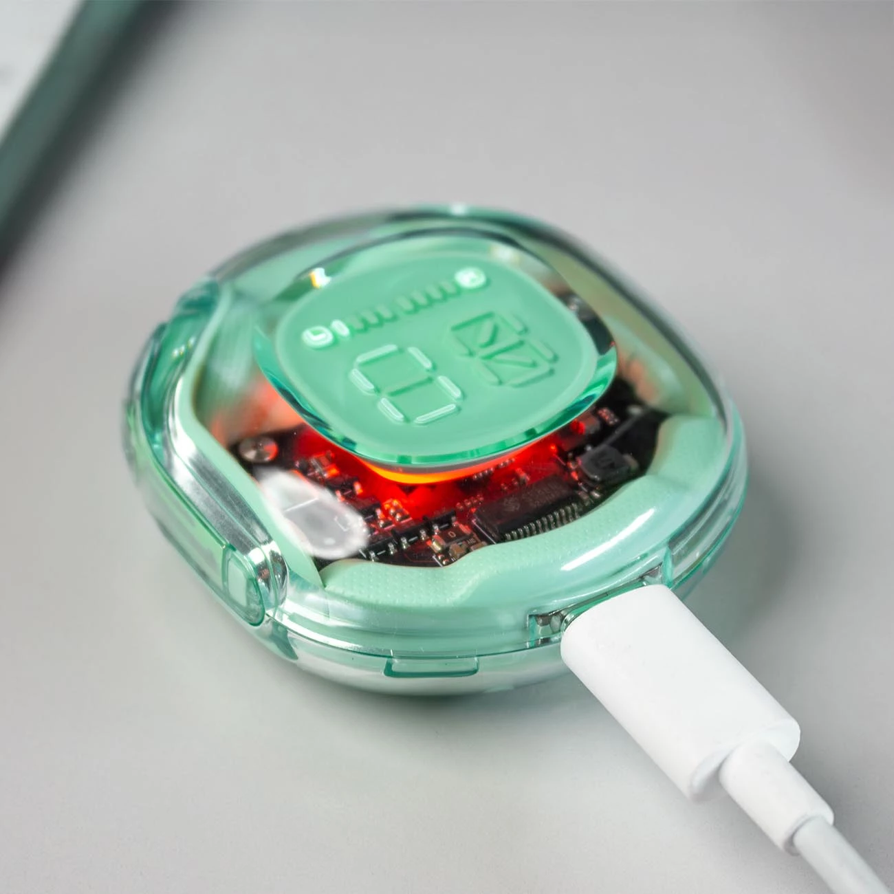 Kufje Acefast T8 TWS pa tela, Bluetooth 5.3, IPX4, të zeza