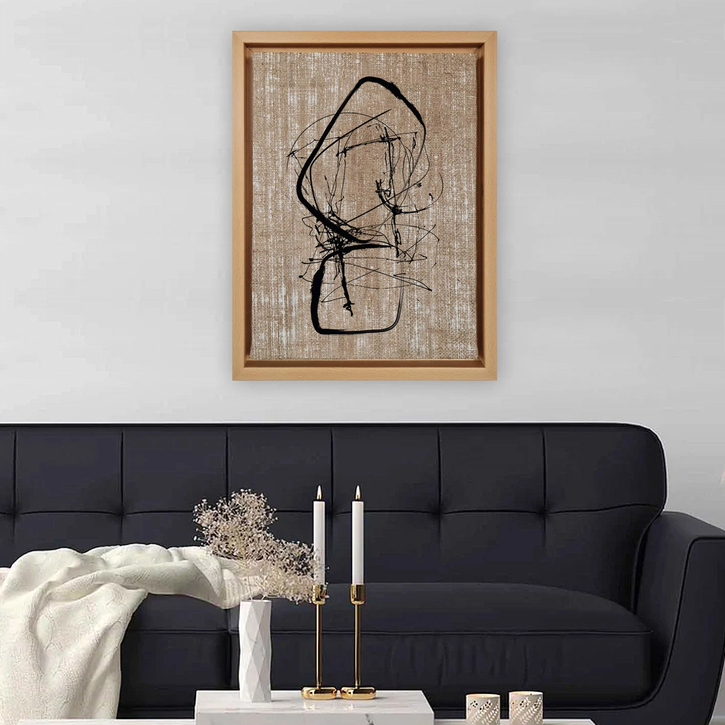 Pikturë dekorative në kanavacë, shumëngjyrëshe, Wallity, LNJ31917527396 - 6696, 66x96cm