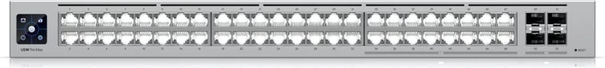 Switch Ubiquiti Pro Max 48 L3 2.5G Ethernet (100/1000/2500) 1U Gri