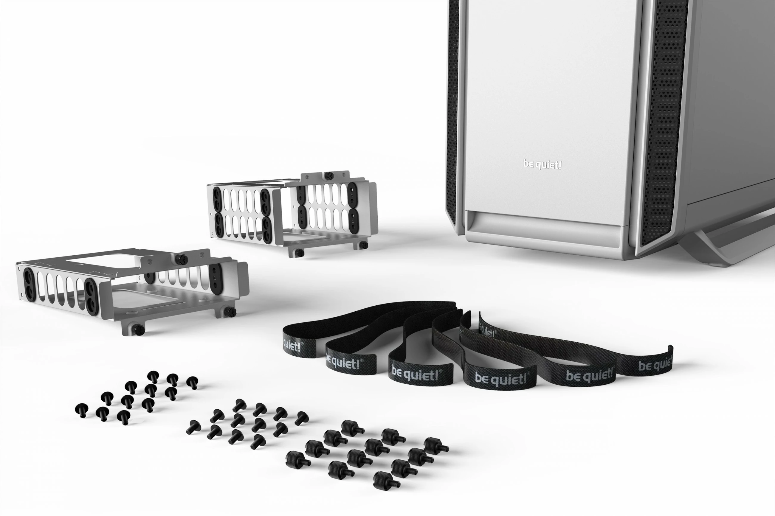 Kasë be quiet! Silent Base 802 Window White, Midi Tower, PC, ATX, EATX, micro ATX, Mini-ITX, e bardhë