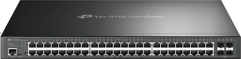 Switch TP-Link Omada 52-Port Gigabit L2+ Managed me 48-Port PoE+