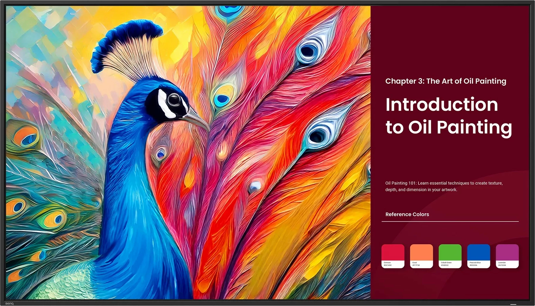 Ekran i madh BenQ SH5504, Large Format Display