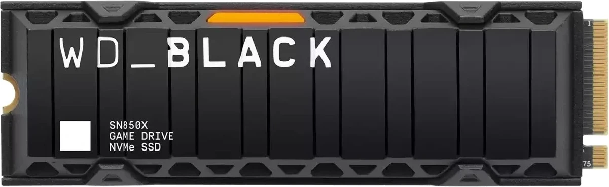 WD Black SN850X M.2 PCIe NVMe 1TB me Heatsink