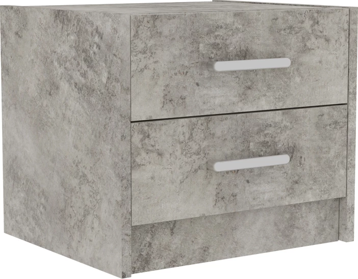 Paketa e mobiljeve për dhomë studenti OLYMPUS B set prej 4 pjesësh, hije antike antracit