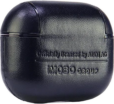 Mbështjellës Audi për AirPods 3, lëkurë ekologjike, i zi