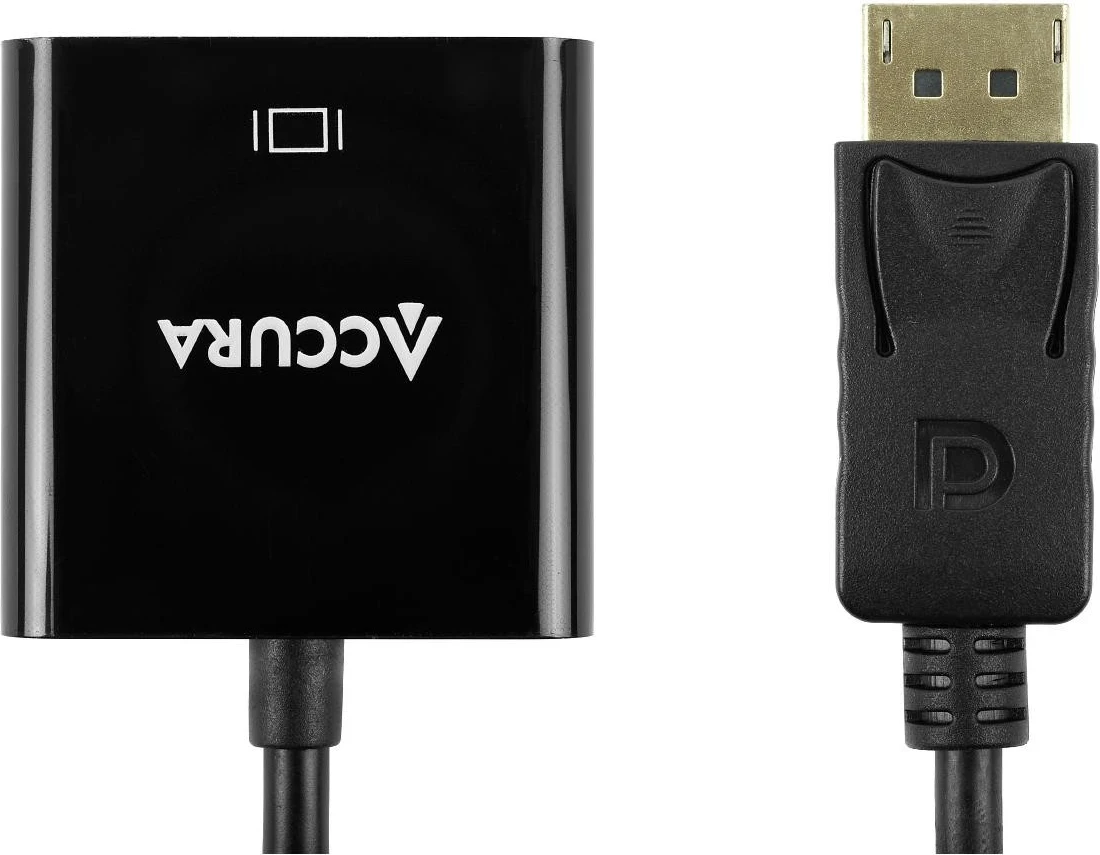 Adaptuesi Accura Displayport > HDMI M/F 0.1m, i zi