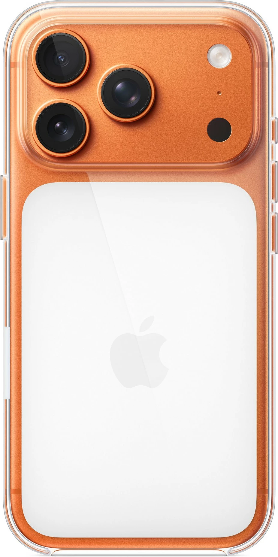 Mbështjellës Apple Clear Case për iPhone 17 Pro, MagSafe, transparent