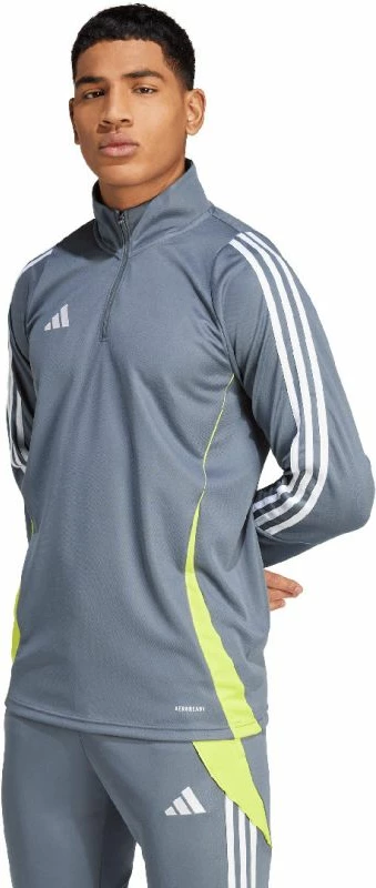 Duks për stërvitje futbolli për meshkuj adidas, gri