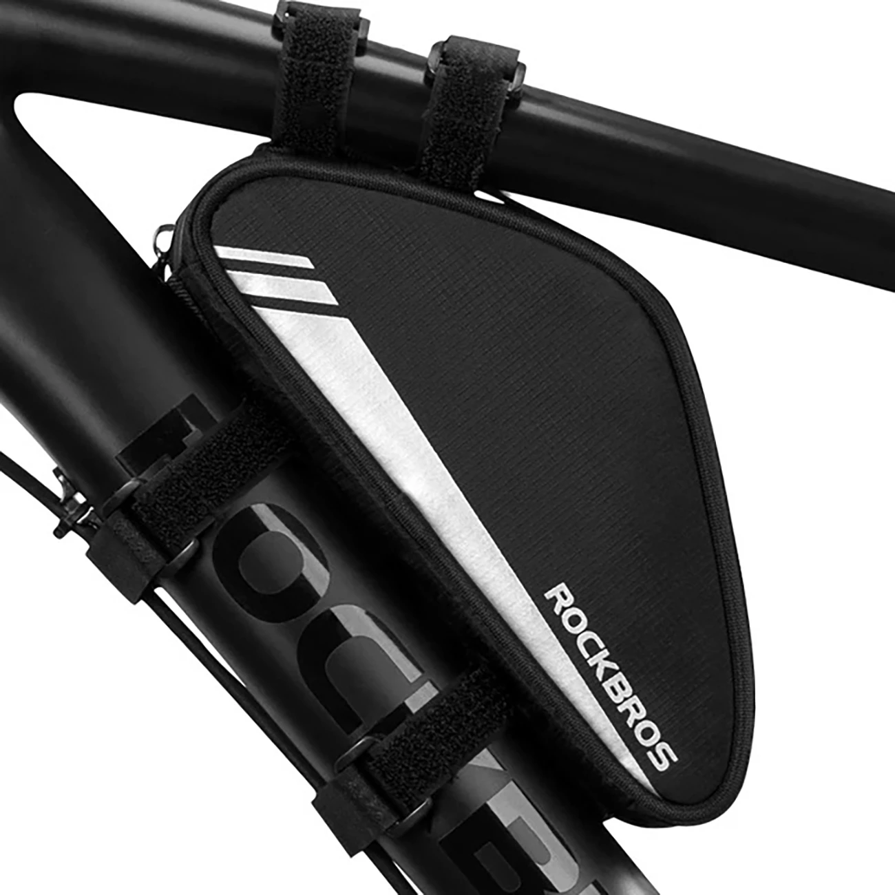 Çantë kornize për biçikletë Rockbros B55-BK, 0.7L, najlon, e zezë