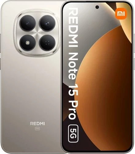 Celular Xiaomi Redmi Note 15 Pro 8GB 256GB 5G titanium