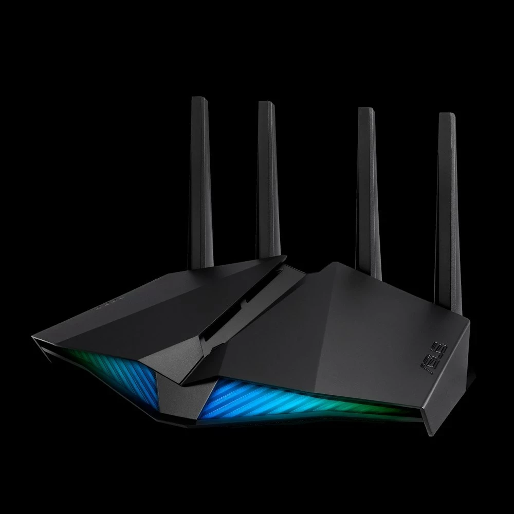 Router ASUS RT-AX82U, wireless, Gigabit Ethernet, Dual-band (2.4 GHz / 5 GHz), i zi