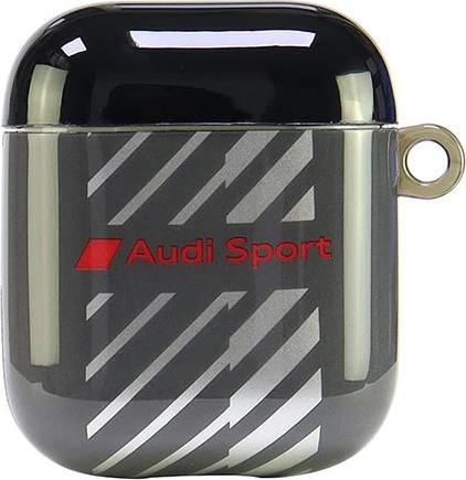 Mbështjellës Audi IML Sport për AirPods 1/2, i zi